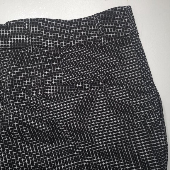 NWT Cleo Petites Ladies Size 10P Black & White Checkered Hannah Wide Leg Pants - Picture 10 of 13